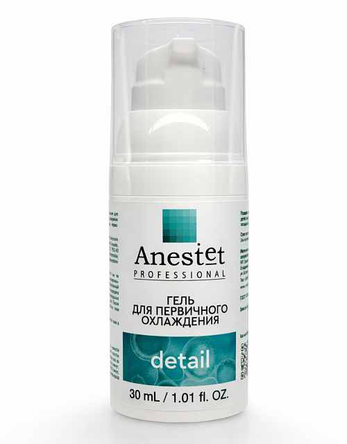 Гель для первичного охлаждения "Detail" ТМ Anestet, 30 мл